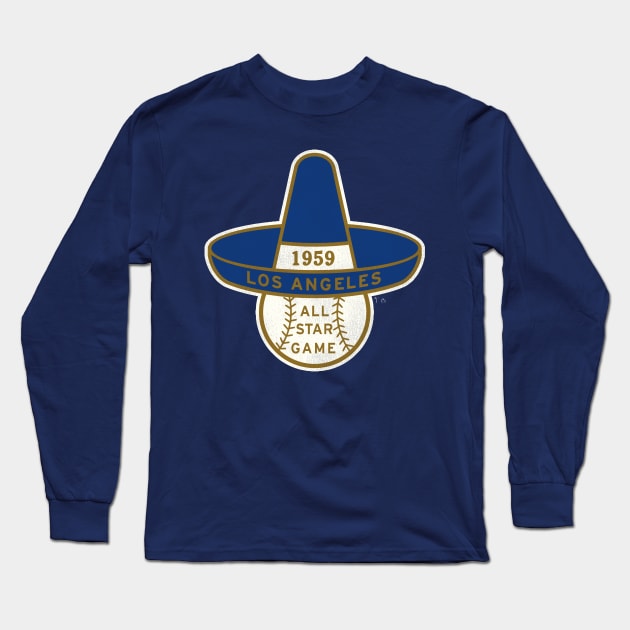 Defunct Los Angeles Dons All Star Baseball Team Long Sleeve T-Shirt by Defunctland